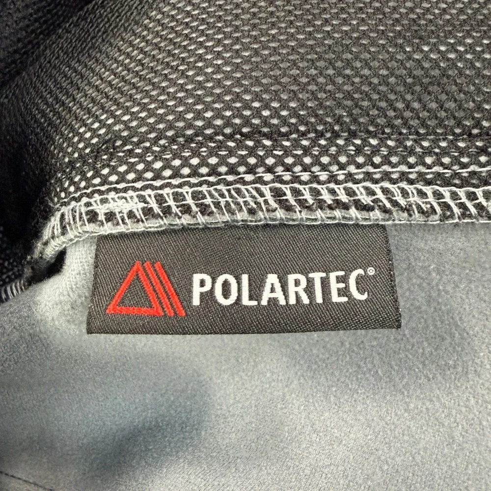 The North Face Mens LARGE Vest Green Apex Bionic Softshell Polartec Excellent - Picture 7 of 9